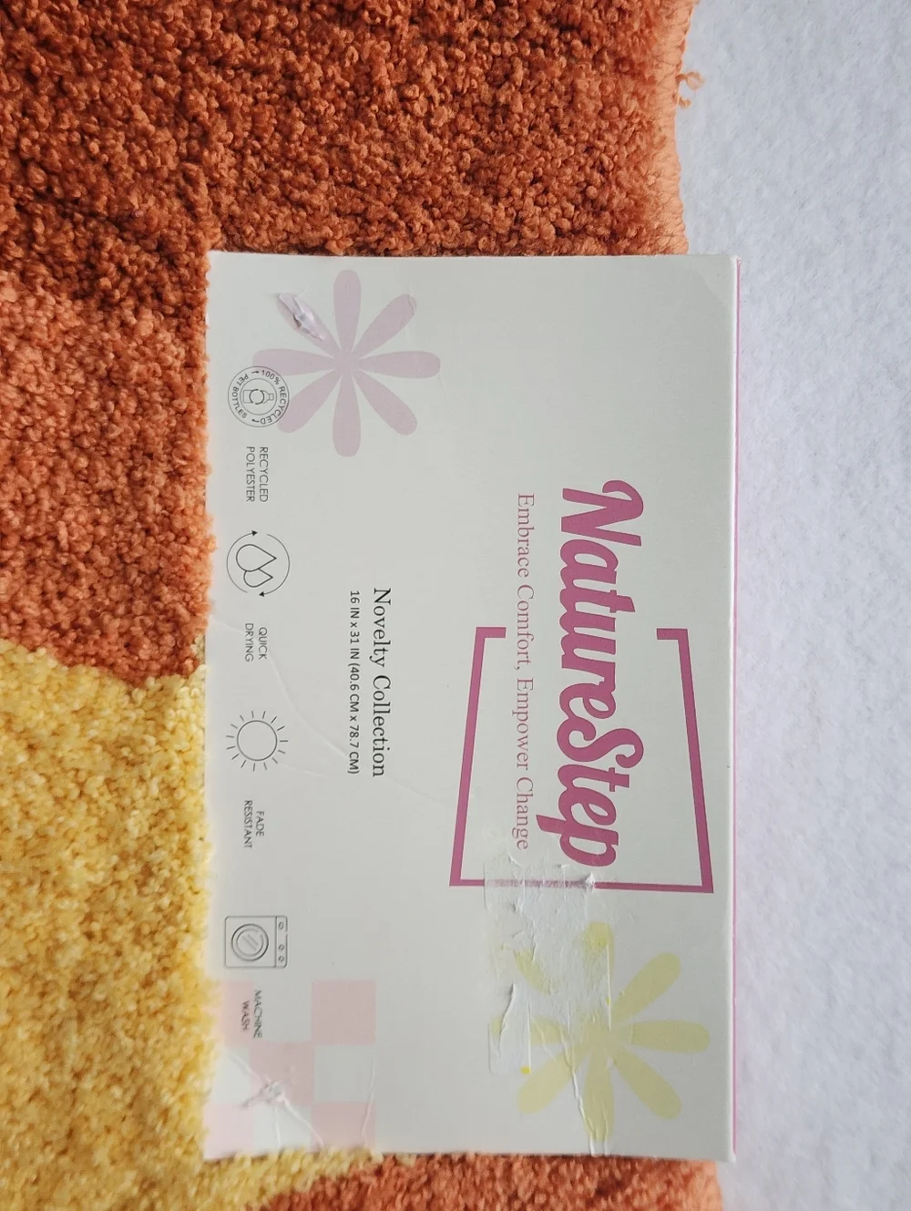 NatureStep Croissant Bath Mat